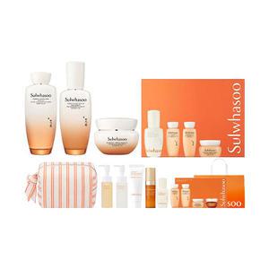 설화수 NEW 탄력 3종 세트(탄력크림EX+자음수EX+자음유액EX), 1개+증정(10종 샘플+쇼핑백, 1개)