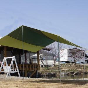 카멜 타프 폴대포함 풀세트 천막 후라이 캠핑 렉타  방수그늘막 HS-3000