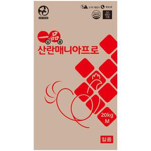 한일 닭사료 산란매니아프로 20kg 산란용 병아리 닭모이