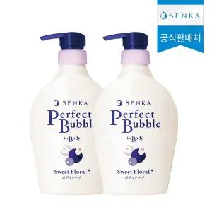 [센카] 퍼펙트 버블 포 바디 스위트 플로럴 500ml 2개