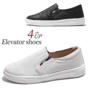남자 키높이 슬립온 기본스니커즈 남성 단화 캐주얼 신발 산체스