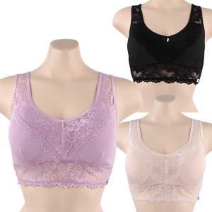 등을 감싸는 런닝형 브라 노와이어 인견 넓은 어깨끈 BR-3193