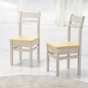 진이네가게 파스텔컬러 소나무 원목의자 식탁 책상 학생의자