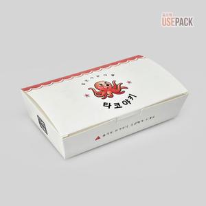 종이도시락 타코야끼박스 R 1호 600개 BOX