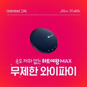 국내 앨리스와이파이 KT SKT 완전무제한 30일 국내 휴대용 포켓 와이파이 에그