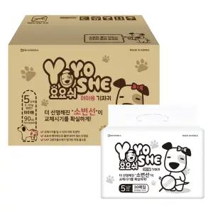 [App추가할인]요요쉬 강아지 기저귀 여아, 5단계, 30매, 3개