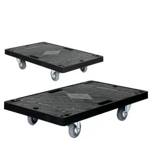 손잡이 없는 달리 중형 블랙 투명