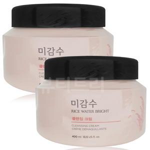 더페이스샵 미감수 브라이트 클렌징 크림 400ml + 400ml
