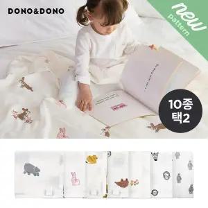 [도노도노] 1+1 아기 애착 뱀부 블랭킷L(106X106)