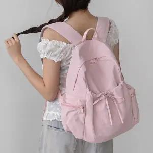 [하프클럽/]발레코어 리본 포켓 백팩 ba-60636c