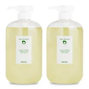 디오넬 향좋은 퍼퓸 보습 노네랄 노인냄새제거 남자 천연 등드름 바디워시 투베로즈 솝 1000ml 2개