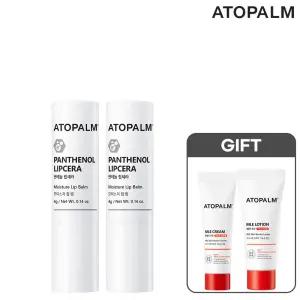 판테놀 립세라 4gx2개 (판테놀 립밤) (GIFT MLE 크림 8ml+로션 20ml)