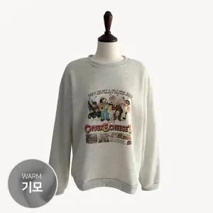 처키즈 프린팅 맨투맨 (기모)