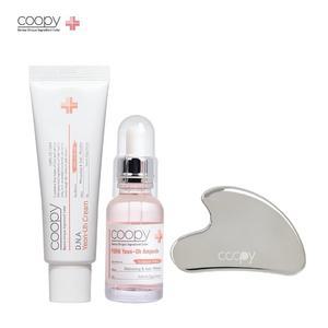 쿠피 하트 스테인리스 괄사+쿠피 연어 PDRN 앰플 30ml+쿠피 DNA 연어크림 50ml
