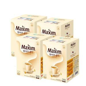 맥심 화이트골드 210T x 4개입 총840T