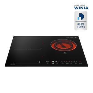 위니아 하이브리드 전기레인지 3구 WER32ASDFBS01  빌트인 국내생산