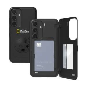 내셔널지오그래픽 갤럭시S25 시리즈 글로벌씰 마그네틱 카드도어 범퍼 케이스
