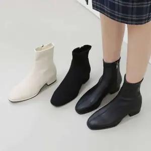 가보시 스판 삭스 앵클부츠 (3cm/5cm) 레이즈