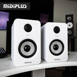 미디플러스 MI5 II 블루투스 모니터 스피커 액티브 게이밍 북쉘프 데스크탑 PC 모니터링스피커