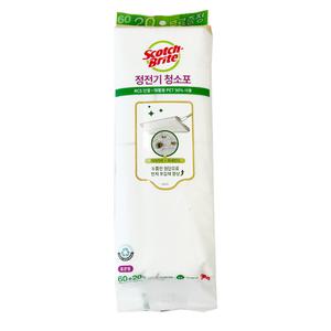 3M 정전기 청소포 표준형 80매 먼지청소 스카치브라이트