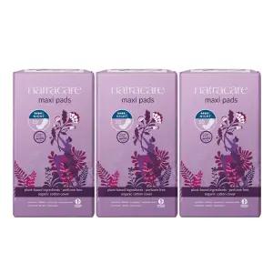 나트라케어 맥시 패드 3팩 오버나이트 순면 생리대 산모패드