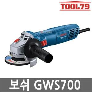 보쉬 GWS700 유선 그라인더 710W 100mm 연마석 포함 M10 전기 절단 GWS6-100 후속