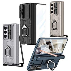 갤럭시 z폴드 6 5 4 3 폴드 마그네틱 맥세이프 호환 핑거그립 스탠드 펜 수납 힌지보호 풀커버