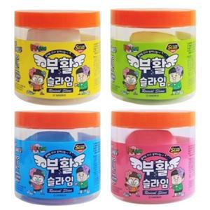 흔한남매 3in1 슬라임+샌드+점토 부활 슬라임 4종 세트 수업교재