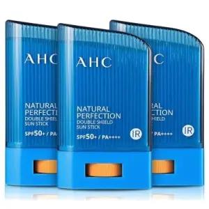 내추럴 퍼펙션 더블 자외선차단 선스틱 대용량 22g 3개 SPF50+/PA++++