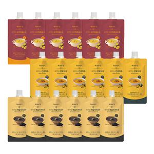 죽이야기 짜먹는 죽 파우치형 140g 21팩 고구마옥수수 단호박 흑임자귀리