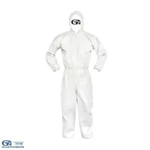 가드맨 SMS 원피스 보호복 2XL 1EA 흰색/방수/방진복/작업복/하의/PP작업복/청소복/세트/일회용/바지/일회