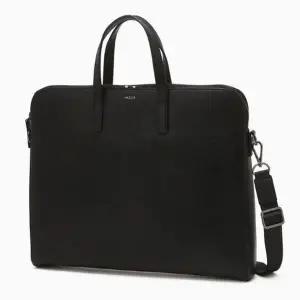 [NS홈쇼핑][헤지스ACC] HJBA5F660BK 블랙 로고프린트 소가죽 서류가방[35379861]