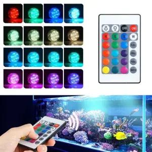 원격리모컨 수족관 수중LED조명 수영장 분수대 어항 수중조명 led조명 어항조명