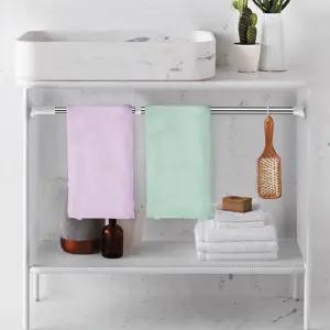 튼튼 스프링 압축봉 50~260cm 커튼봉 옷걸이봉 샤워커튼 다용도 길이조절봉