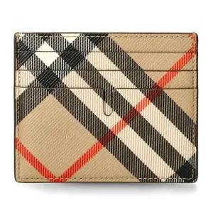 [명품] 25FW 체크 패턴 카드지갑 8112305 A2021