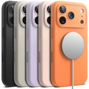 아이폰17 프로 맥스 맥세이프 케이스 링케 실리콘 마그네틱 카메라 컨트롤 풀커버