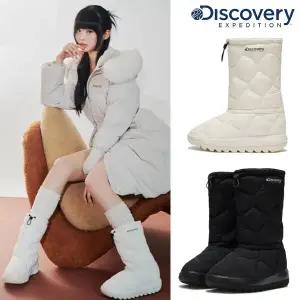 [디스커버리](강남점) 방한화 레스터 QT DXSH6144N 롱부츠 겨울 패딩 슈즈 겨울 방한 신발