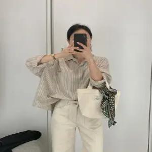 MADE 플레어핏 스트라이프 베이직 셔츠 (2color) 링클프리