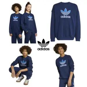 [아디다스키즈]  JV8572 아디다스 주니어 트레포일 맨투맨 티셔츠/주니어 긴소매티셔츠130∼160/