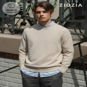 [지오지아][지오지아] 밀라노 조직 라운드 니트 (ABD4ER1102)