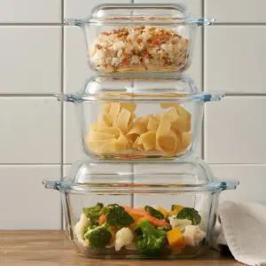 KR리빙 르베르폴리세 전자렌지 오븐 내열유리찜기 (사각)