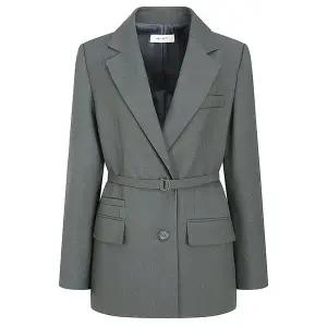 [JJ지고트](센텀시티점)포멀 벨티드 싱글 투버튼 재킷 GPBM0JK921