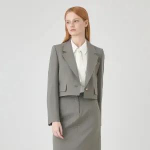 [롯데백화점]케네스레이디 엘씨트 금장버튼 자켓 (EWJKOI41)