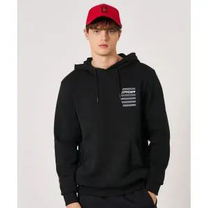 스파이더 SPYDER 남성 라드패드 후드 티셔츠 SPKFCNHD301MBLK 214047
