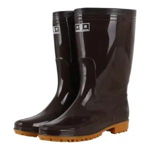 긴목 털 방수 방한 겨울 장화 미끄럼방지 작업용 농업 갯벌 농사 조리화