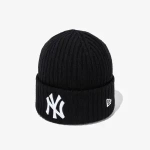 갤러리아 [뉴에라] MLB 뉴욕 양키스 립 커프 비니 블랙  14881422