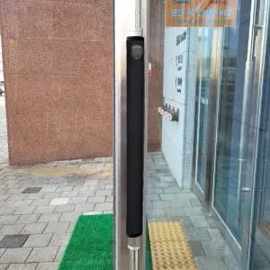 문손잡이 벨벳 손잡이 문 출입문 도어커버 55cm 매장 커버 클린모드 도어 유리문