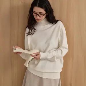 [공구우먼] [제작] 아워인 하이넥 루즈핏 니트 84280 빅사이즈 여성의류