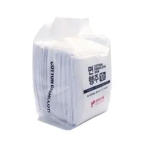 키친아트 면행주 10매 28 24cm 2857 숟가락 젓가락 용기 세척 기름기