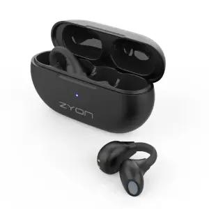 자이온 골전도 오픈형 귀걸이형 클립형 공기전도 무선 블루투스 이어폰 ZY-TWG20